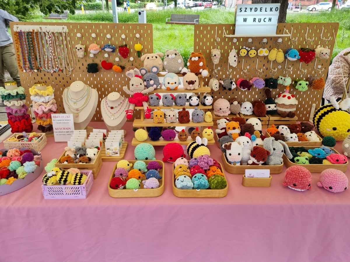 Szydełkowe Maskotki, Rękodzieło Urocze Amigurumi Tulinka Creations