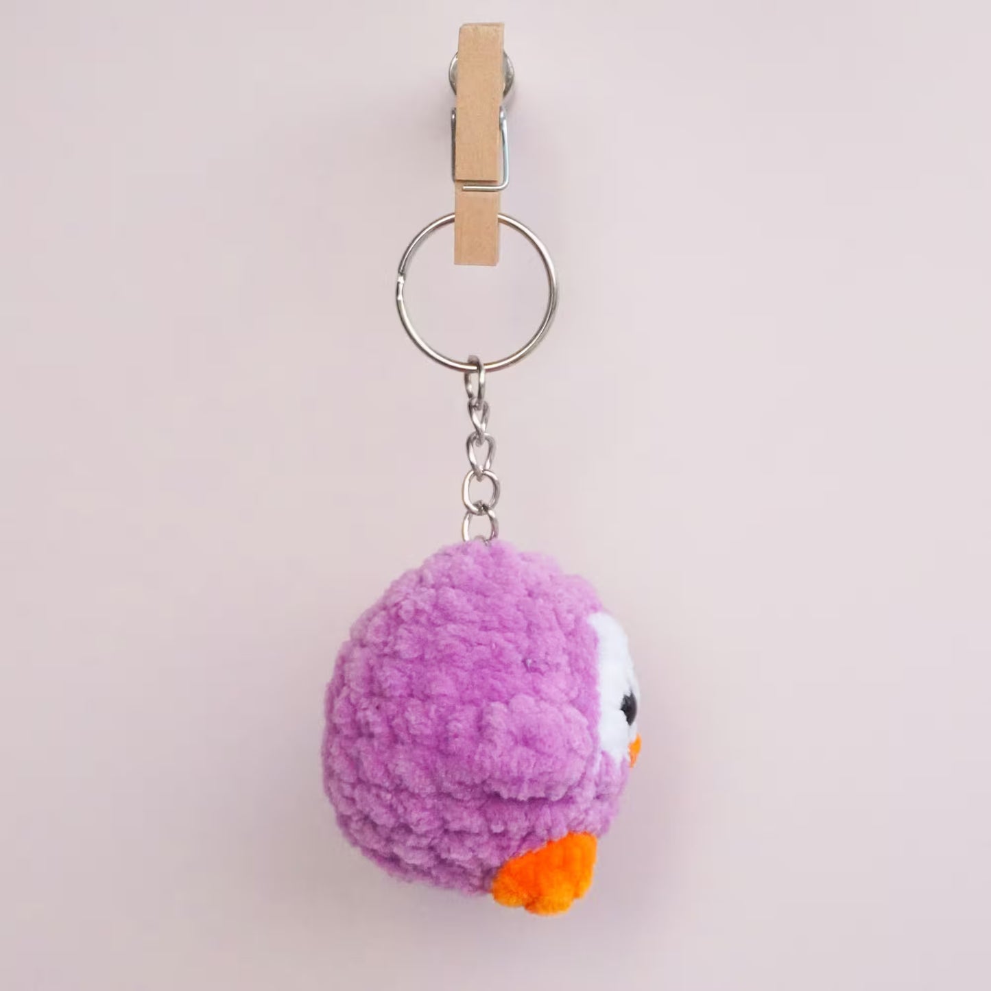 mini pingwinek pluszowy brelok maskotka